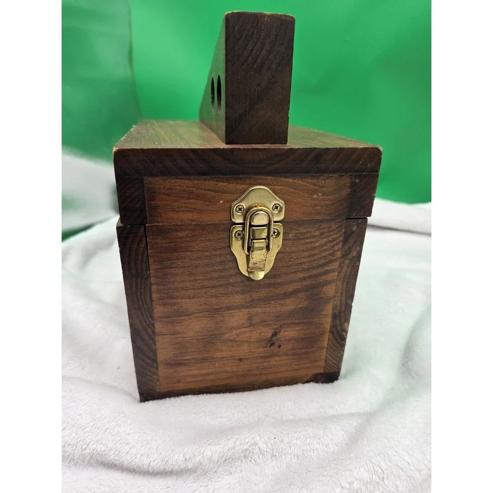 Wooden Shoe‎ Shine Box VTG